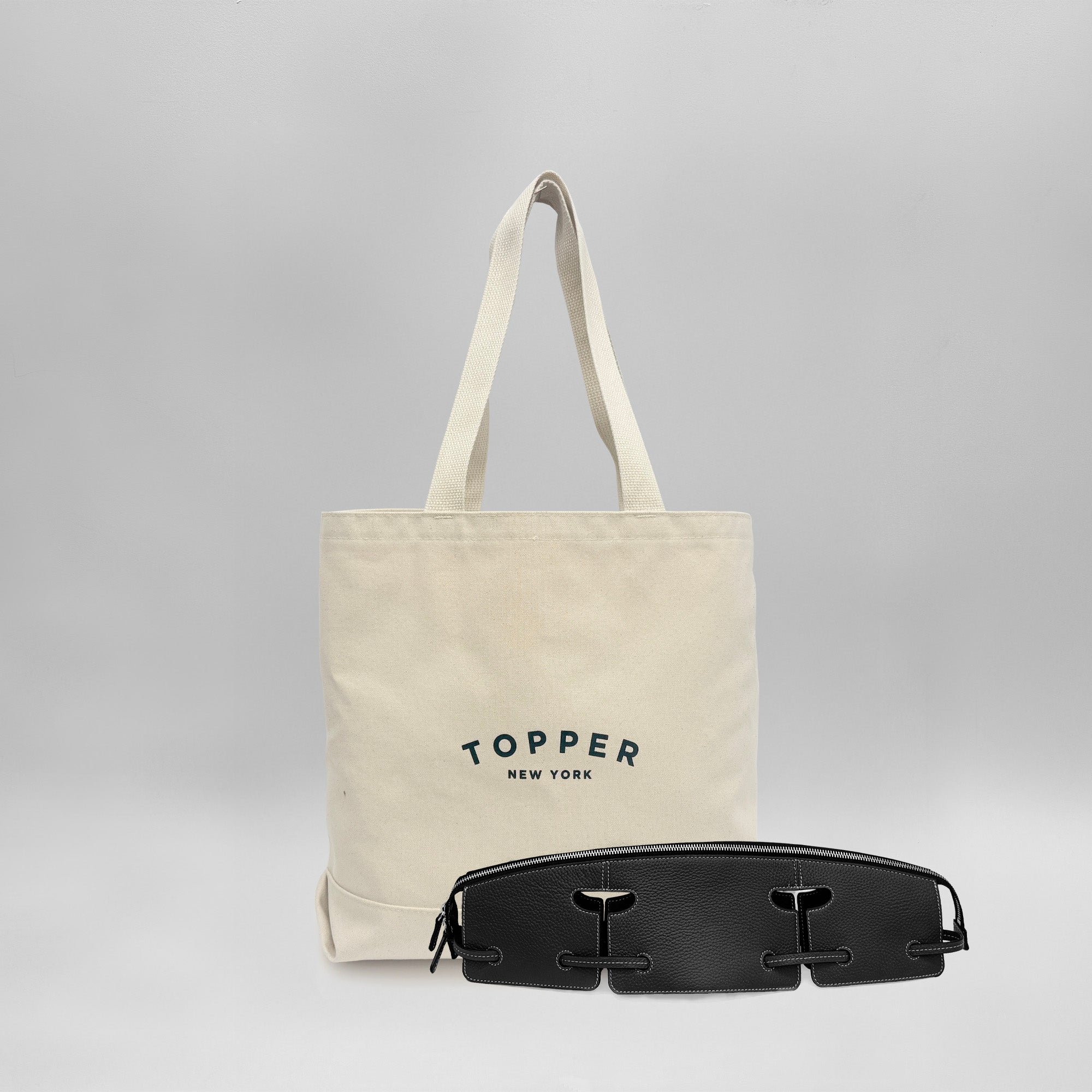 Classic Topper Black Medium with Tote