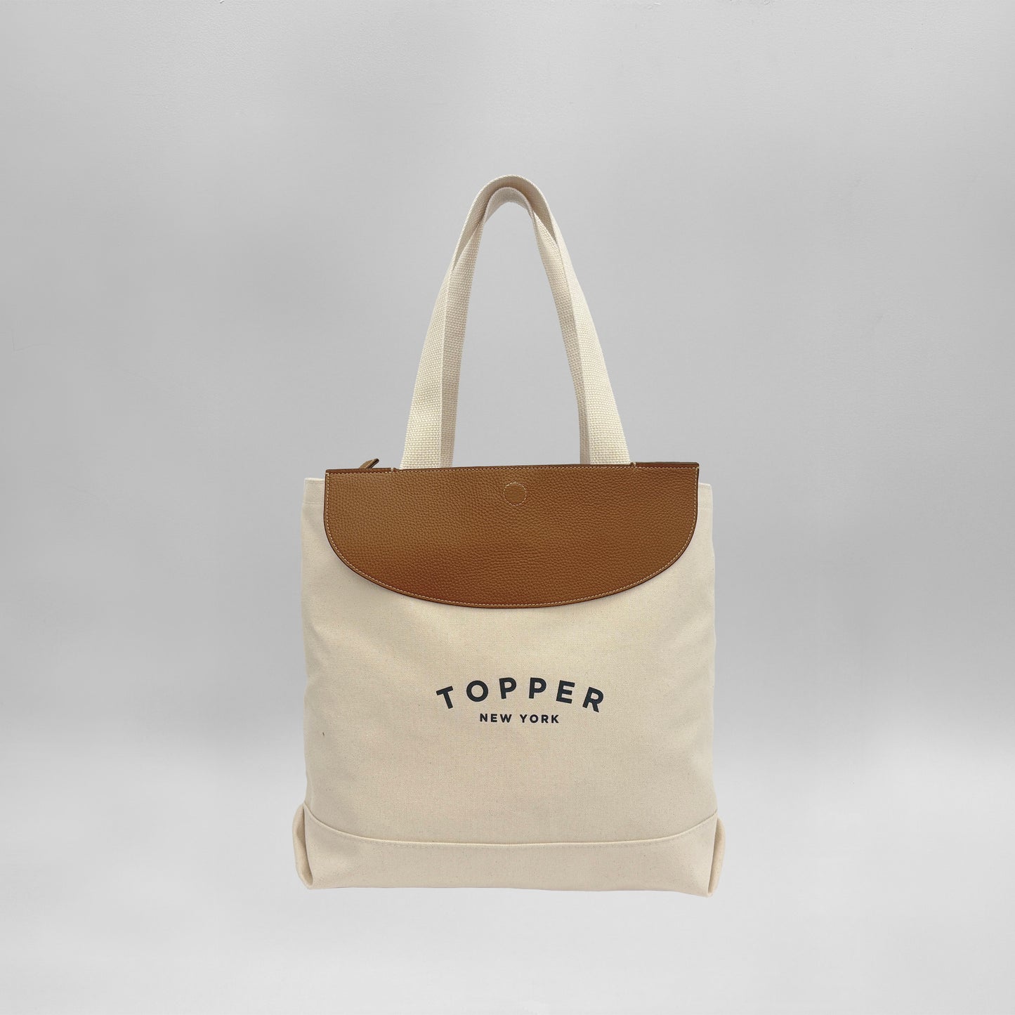 Modern Topper Saddle Brown with Tote